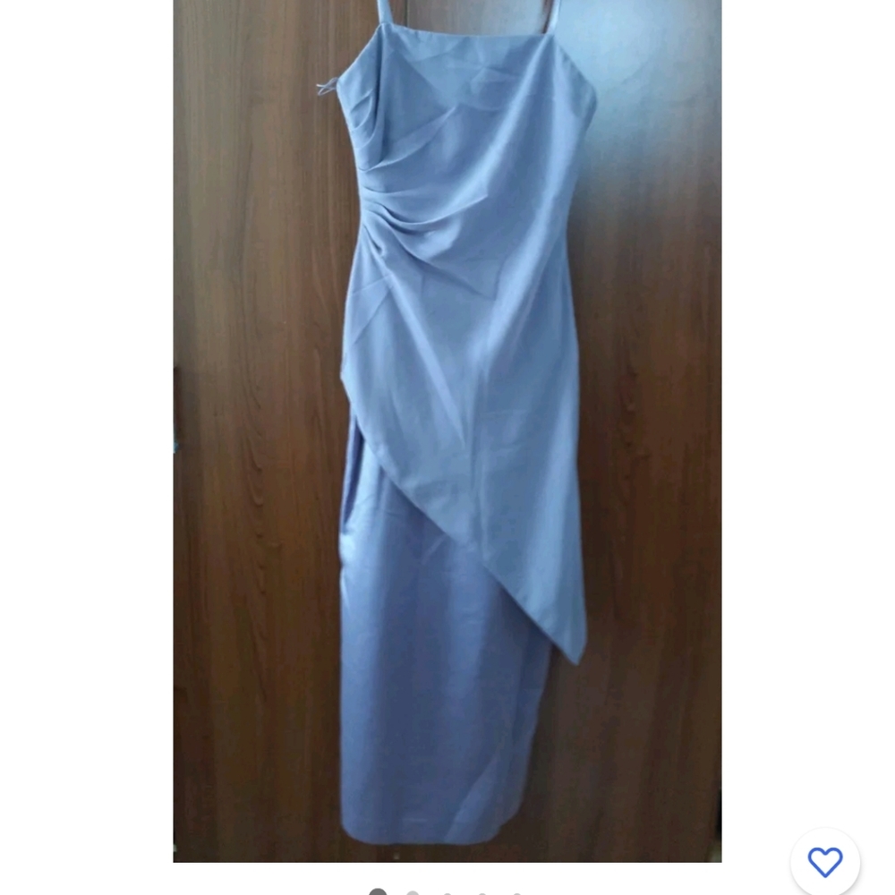 Adriana Papell Occasions Women's 100% Poly Mermaid Spaghetti Strap Gown Sz 10